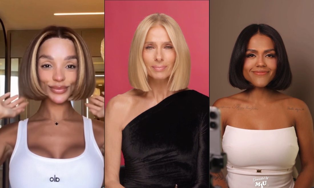 Cabelo curto com IA vira tendência viral entre celebridades brasileiras