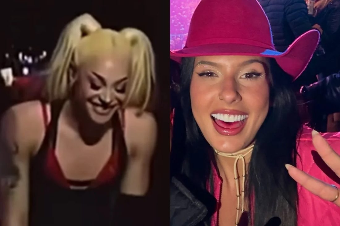 Pabllo Vittar ri ao ser alfinetada por fã que citou Ana Castela em show de São Luís