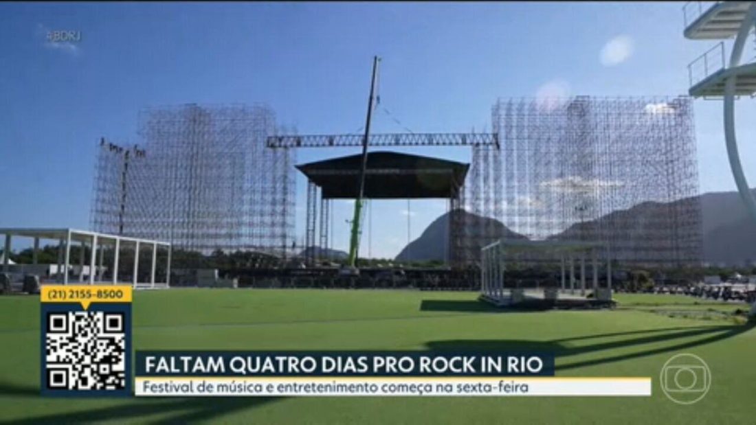 Contagem regressiva para o Rock in Rio: evento inicia nesta sexta com transporte especial