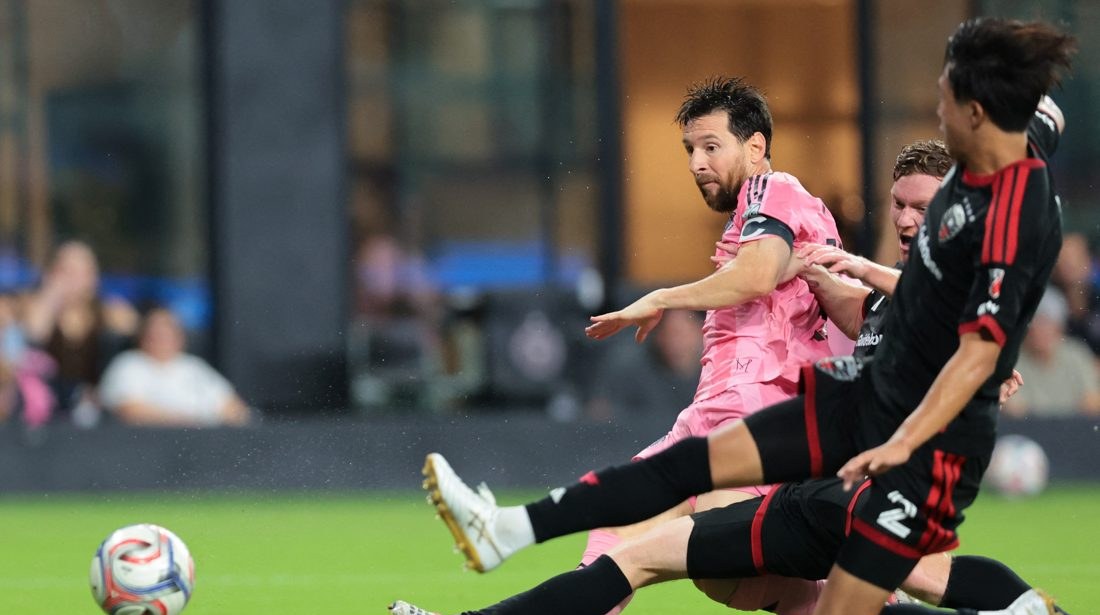 Messi marca duas vezes pelo Inter Miami após despedida da seleção argentina