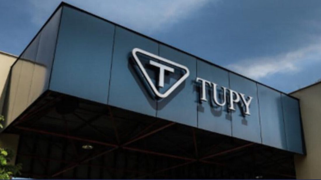 Tupy (TUPY3) registra alta acima de 3% e atinge máxima de R$16,86 após upgrade do Itaú BBA