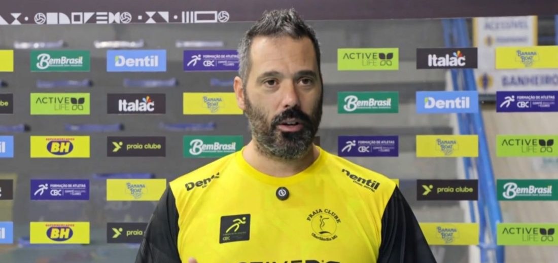 Rui Moreira projeta Supercopa contra Osasco e destaca atenção ao rival Praia Clube após título mineiro
