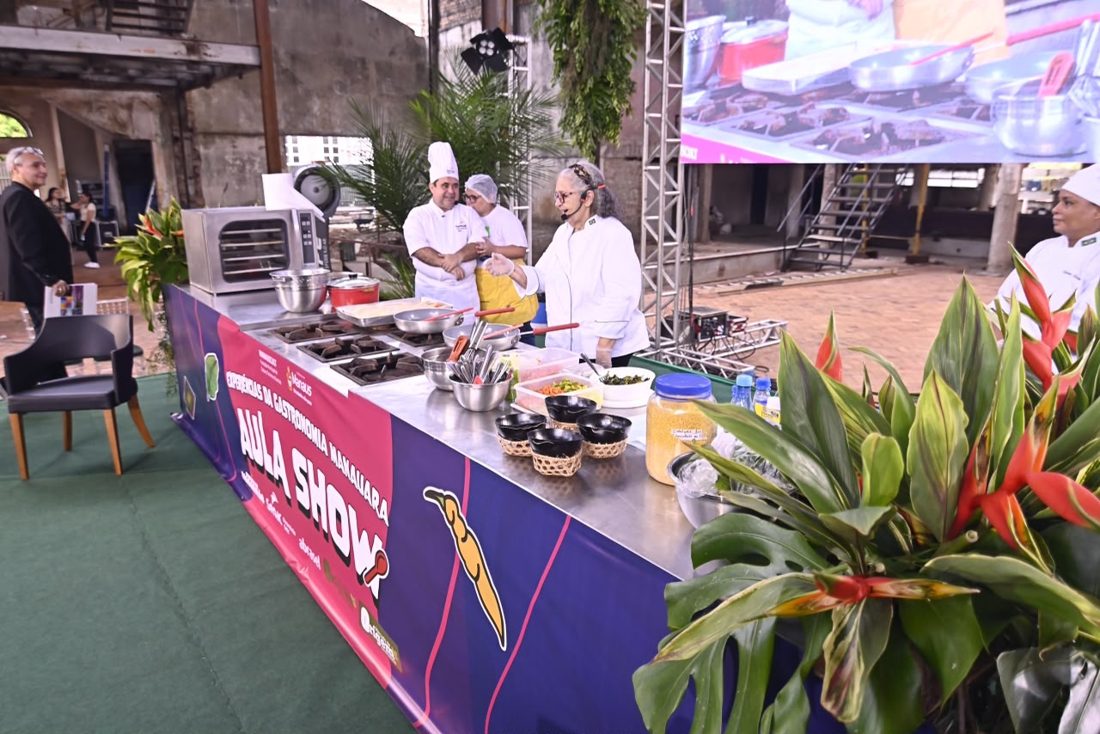 Culinária amazônica brilha em aula‑show gastronômica do #SouManaus Passo a Paço 2026