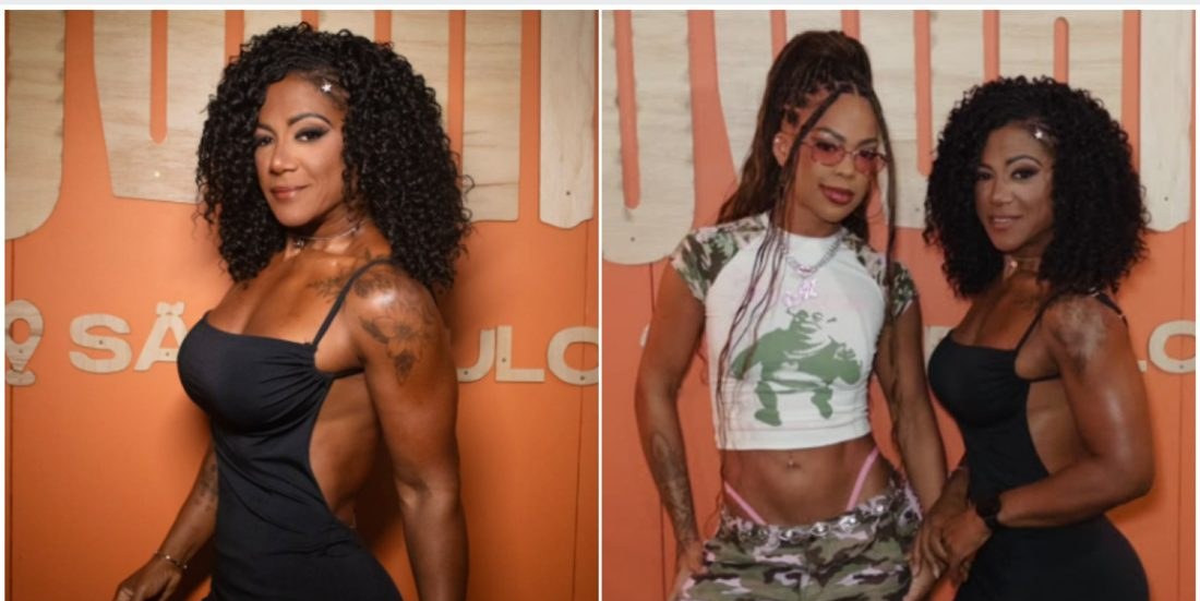 Mamãe fitness! Claudinha Bonfim exibe corpo definido na estreia do projeto da filha Marvvila, em SP