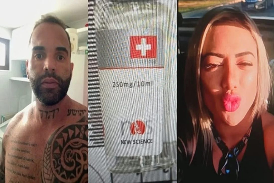 Mulher morre no Distrito Federal após consumir anabolizante clandestino do império de Roberto Carlos Pereira de Carvalho, o “Jiraiya”