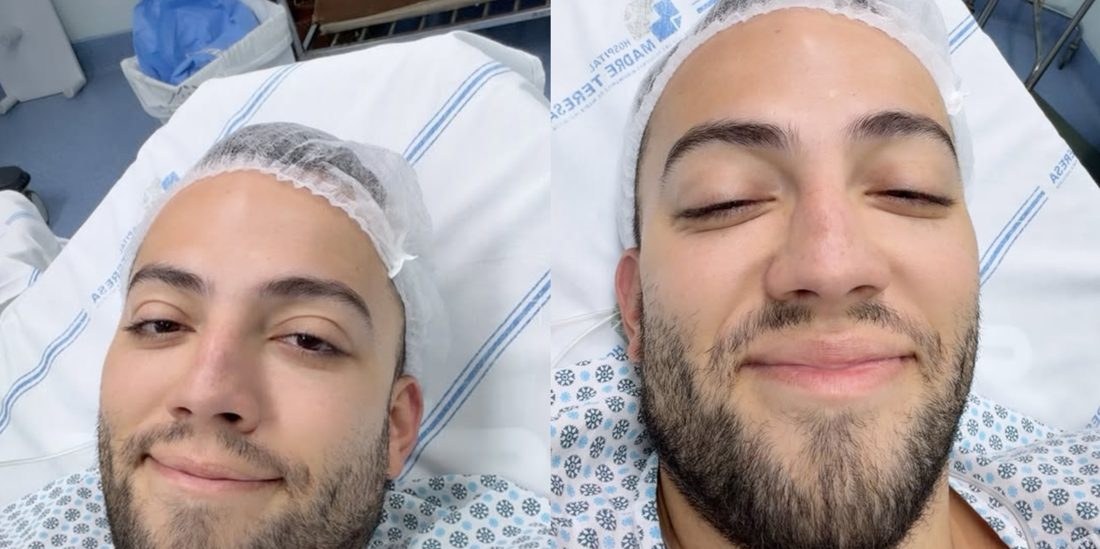 Lucas Rangel passa por cirurgia nas cordas vocais e ficará sem falar por sete dias