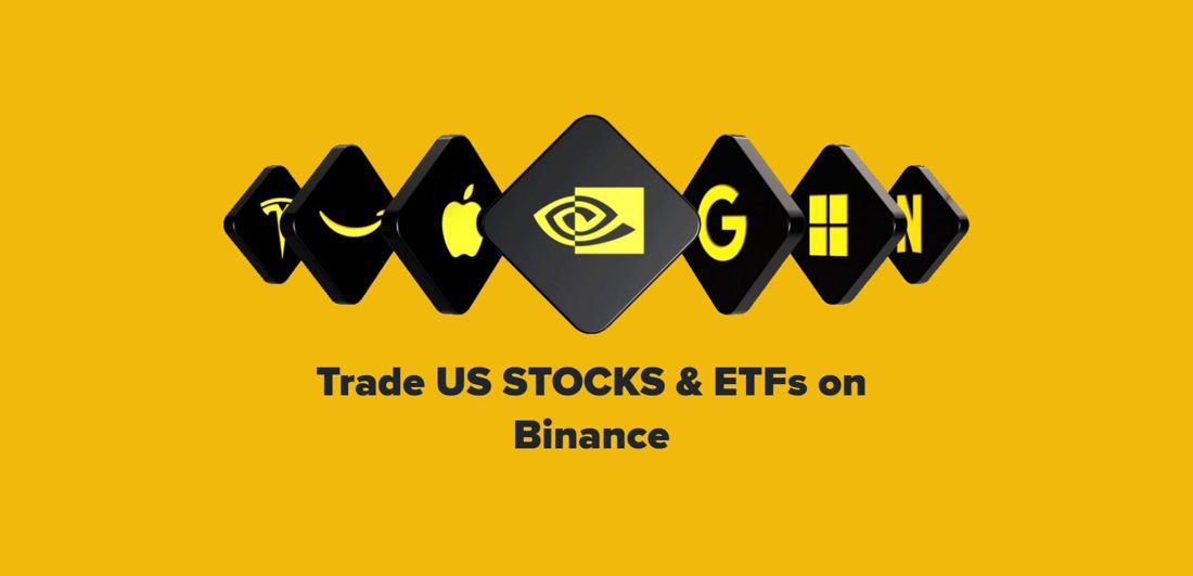Binance amplia oferta e passa a disponibilizar mais de 7 mil ações e ETFs dos EUA