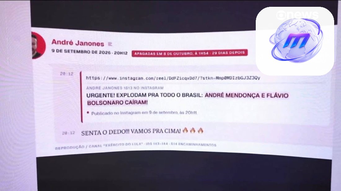 Defesa de Flávio Bolsonaro apresenta relatório com supostas mensagens apagadas do canal "Exército do Lula"