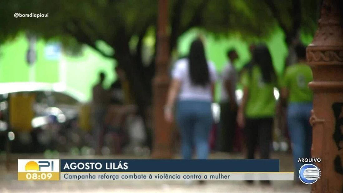 Agosto Lilás: campanha reforça combate à violência contra mulher