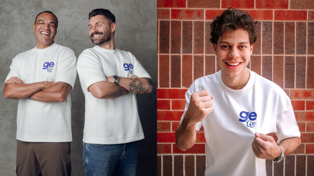 Denilson de Oliveira apresenta novo programa "Com Denilson é Show" na Ge TV