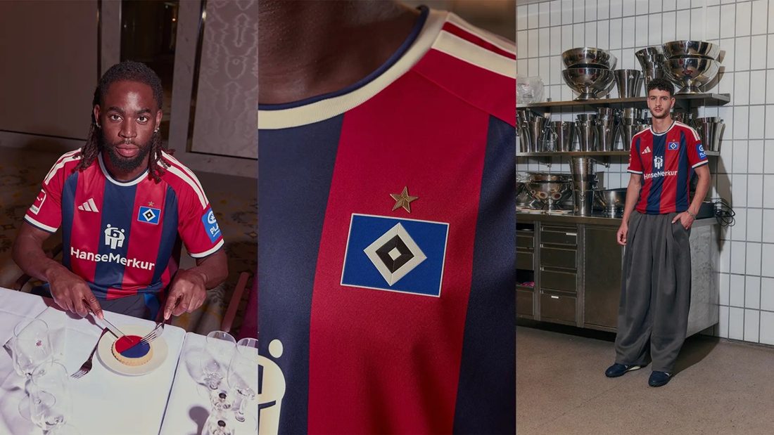 Hamburg SV e adidas apresentam terceira camisa 2026-2027