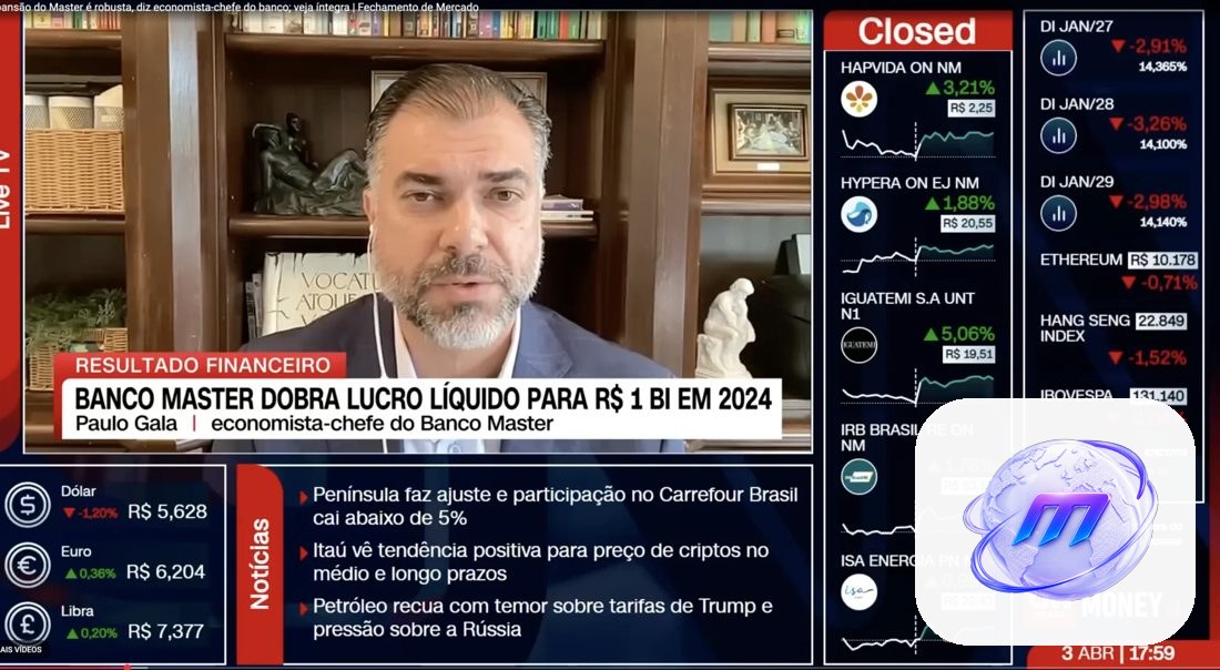 Patrocínio de R$ 10 milhões por ano leva Master a exigir controle de perguntas em entrevista da CNN Brasil