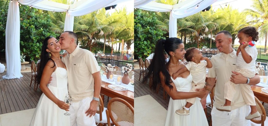 Ary Mirelle celebra Bodas de Algodão com João Gomes: 'Muito mais feliz ao seu lado'
