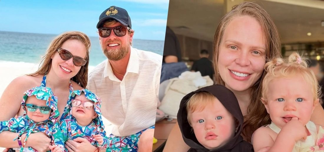Paulinha Leite dispensa festa no 1º aniversário dos gêmeos e aposta em viagem em família