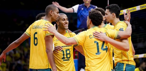 Brasil bate Chile por 3 a 0 na estreia do Sul‑Americano Masculino de Vôlei no Maracanãzinho