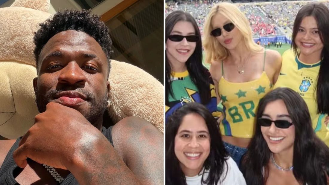 Vini Jr, agora solteiro, limpa suas redes e deixa de seguir a "turma da Virginia"