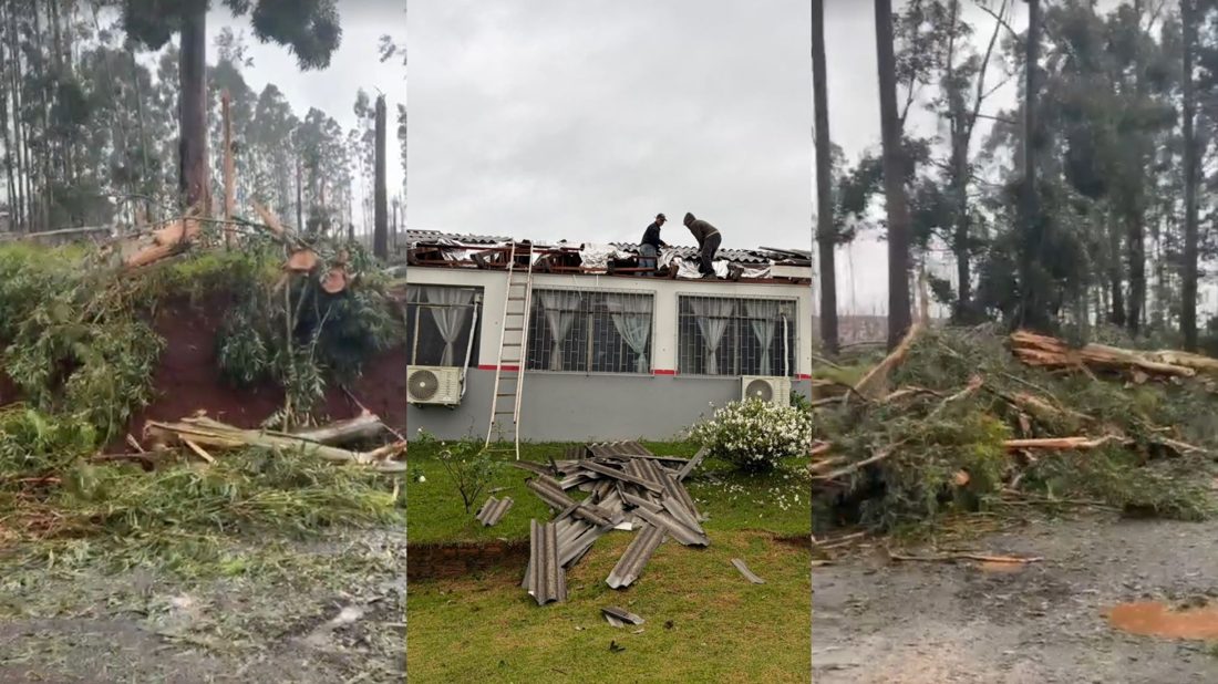 Paraná registra dois tornados em menos de 24 horas; vídeo mostra destruição