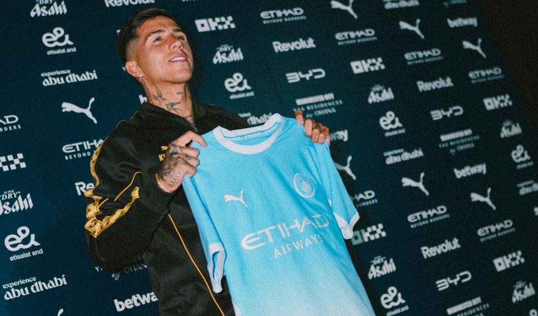 Enzo Fernández confirma escolha pelo Manchester City e fala sobre novo desafio