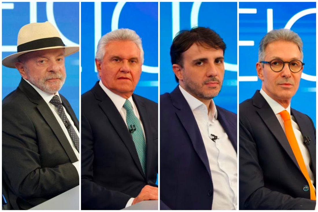 Entrevistas ao vivo com os seis candidatos melhor posicionados nas pesquisas presidenciais