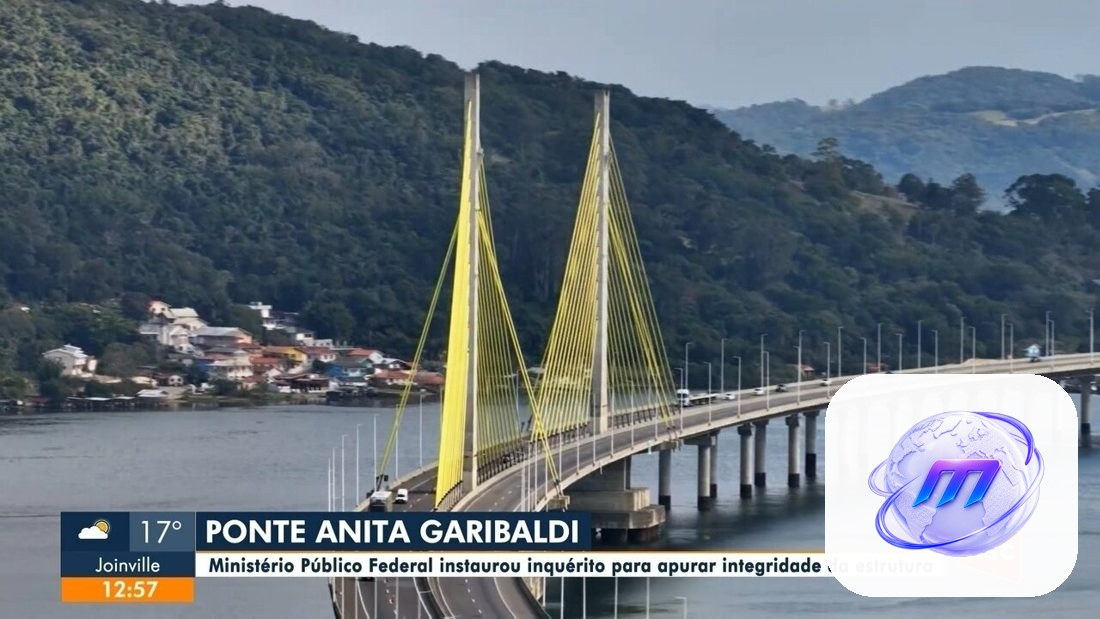 MPF abre inquérito para apurar integridade da Ponte Anita Garibaldi em Santa Catarina