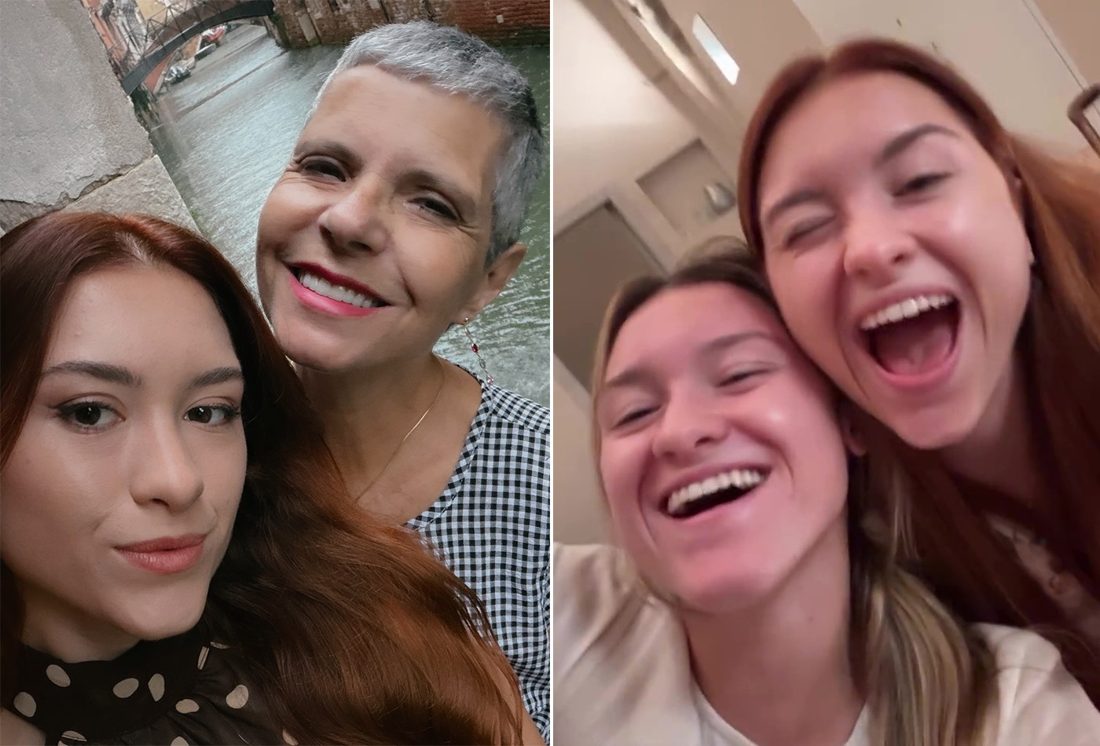 Gêmeas de Gugu Liberato curtem a Itália com a mãe Rose Miriam e renunciam à parte da herança do pai