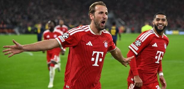 Kane e Nico Paz brilham na quarta de Champions League; Mbappé também decide