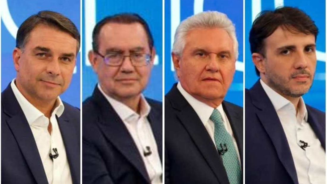 Pesquisa Quaest aponta maior apoio a Flávio Bolsonaro entre eleitores de Cury, Renan e Caiado no segundo turno