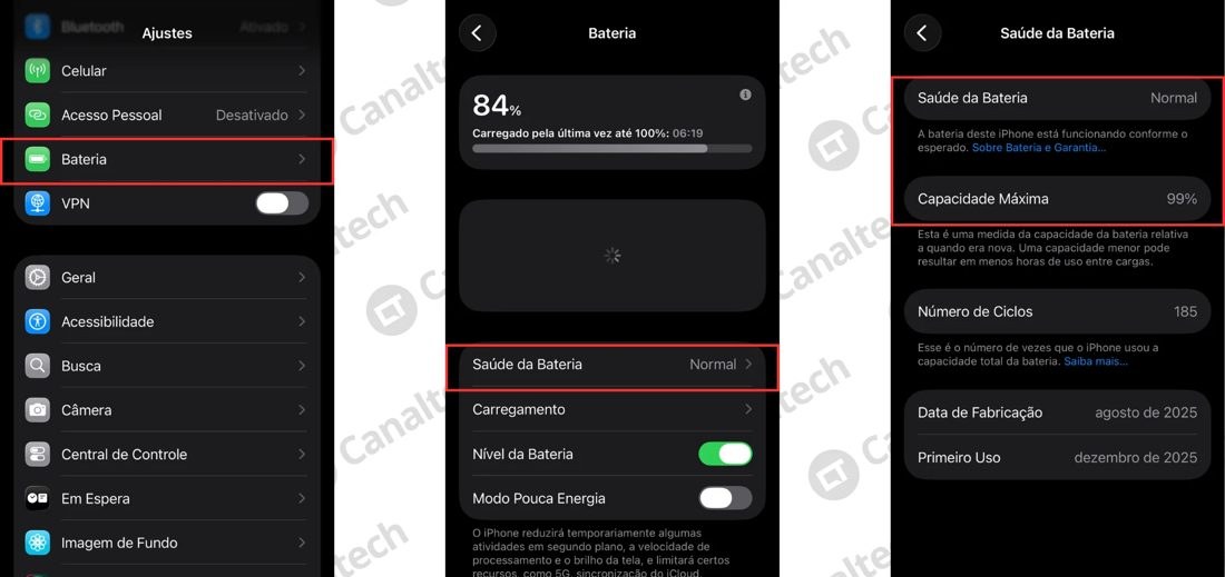 Como checar, calibrar e prolongar a bateria do iPhone em 2026