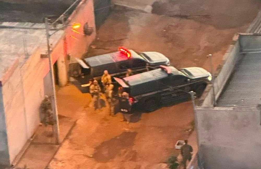 Operação Destroyer: Helicóptero da Polícia Civil Sobrevoa Jataí