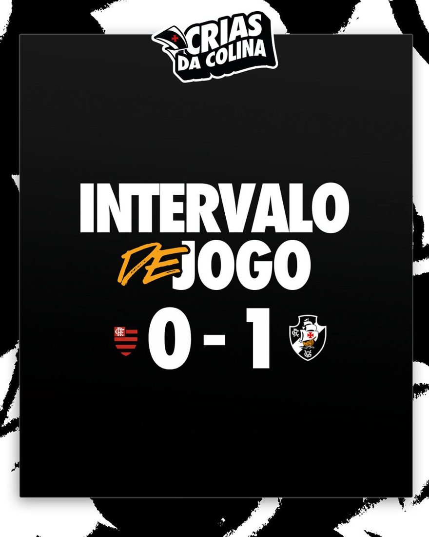 Sub-20: Vasco vence o Flamengo por 1 a 0 no Luso‑Brasileiro; gol de Andrey Fernandes