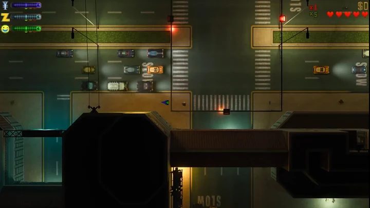 Mod GTA2 RTX Remix traz path tracing, ciclo dinâmico de dia e noite e suporte a widescreen ao clássico de 1999