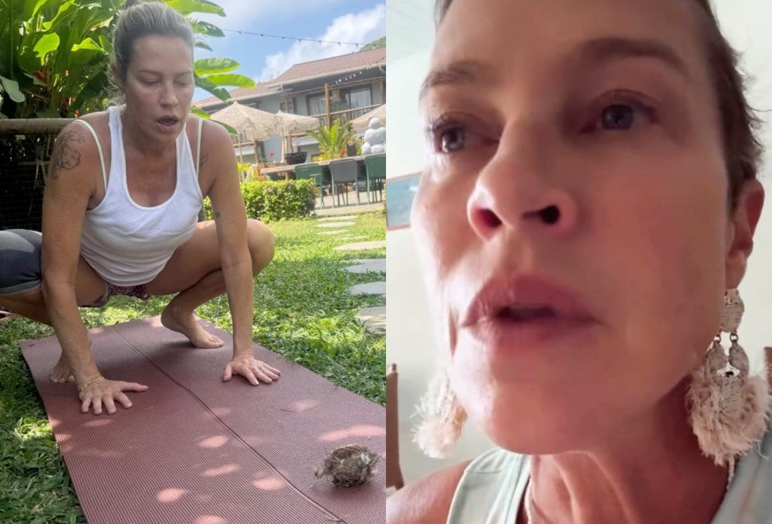 Luana Piovani relata queda de ninho no pé e interpreta como mensagem divina