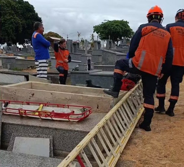 Homem morre após cair na cova do próprio pai no Espírito Santo