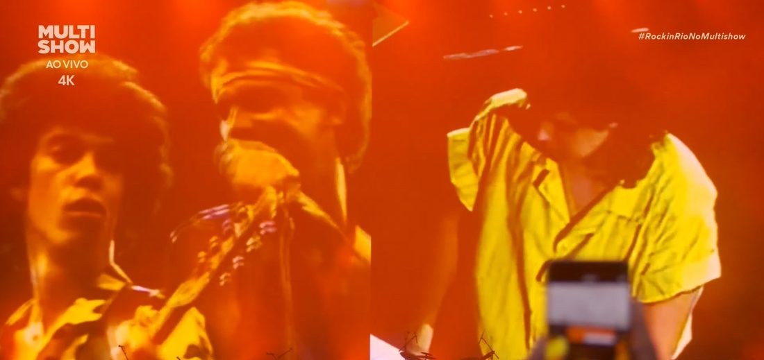 Barão Vermelho abre Palco Mundo e homenageia Cazuza no Rock in Rio