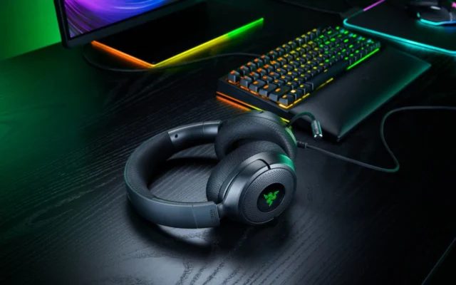 Razer apresenta o Kraken V4 X Sensa HD Haptics com feedback háptico avançado