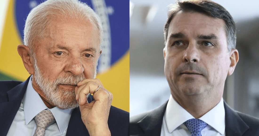 Trackings internos de Lula e Flávio indicam segundo turno indefinido, segundo CNN Brasil