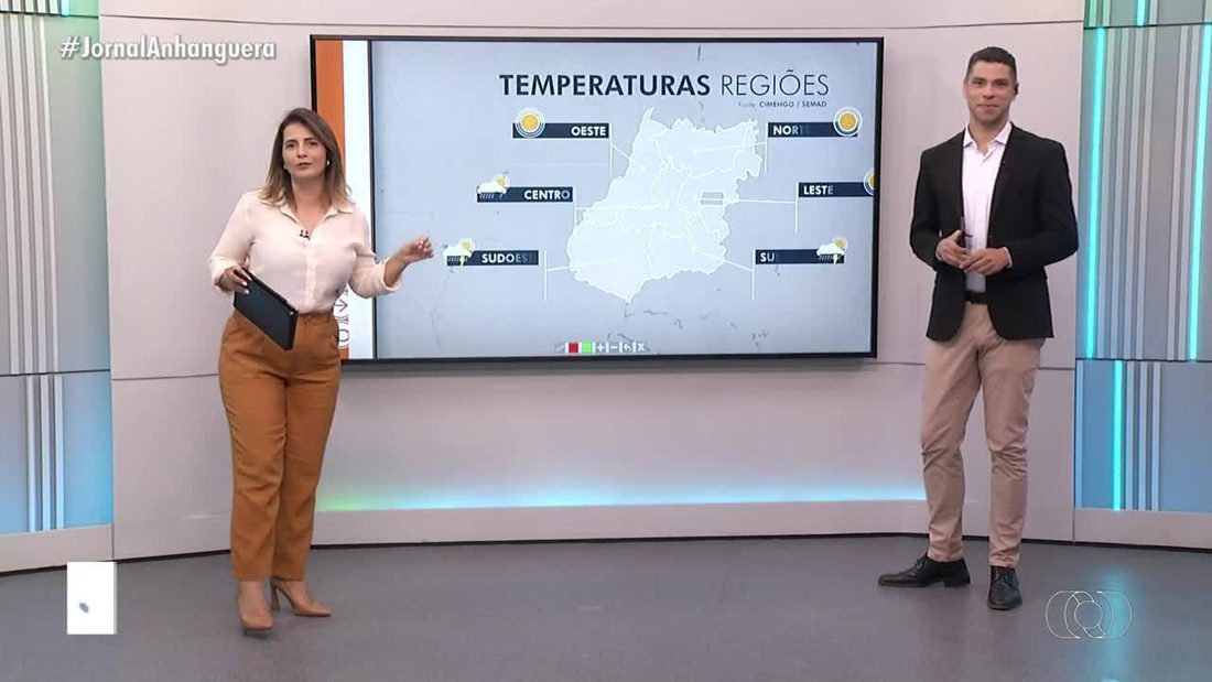Calor aumenta e umidade cai em Goiás nesta quarta-feira