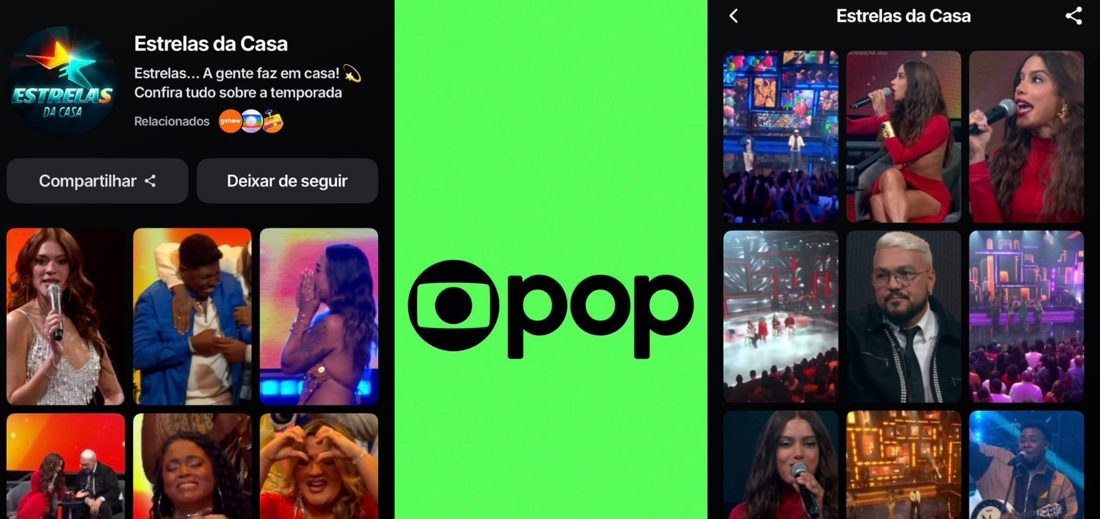 Dinâmica do Estrelas da Casa: nova fase de convivência e interatividade no gshow e GloboPop