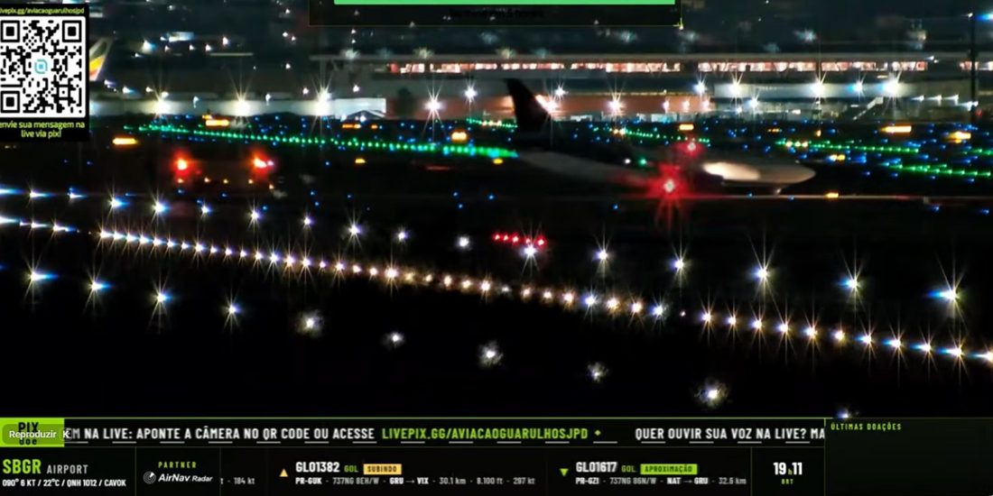 Boeing 737 da Boliviana de Aviación realiza pouso de emergência no Aeroporto Internacional de Guarulhos