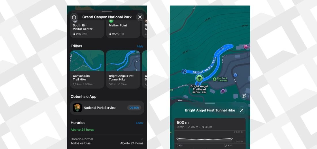 Apple Maps oferece recursos exclusivos que o Google Maps ainda não tem