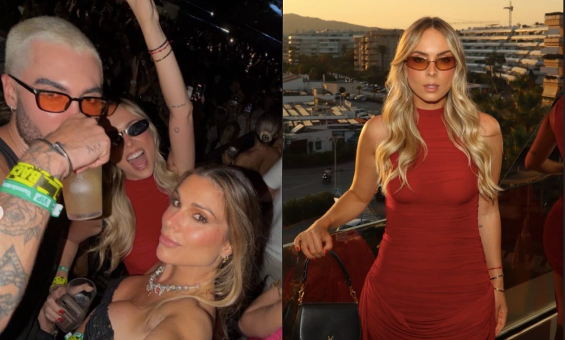Tata Estaniecki viaja para Ibiza com amigos após separação definitiva de Cocielo e chama de "terapia em grupo"