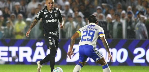 Cebolinha impressiona na estreia pelo Santos e atrai elogios de Bira