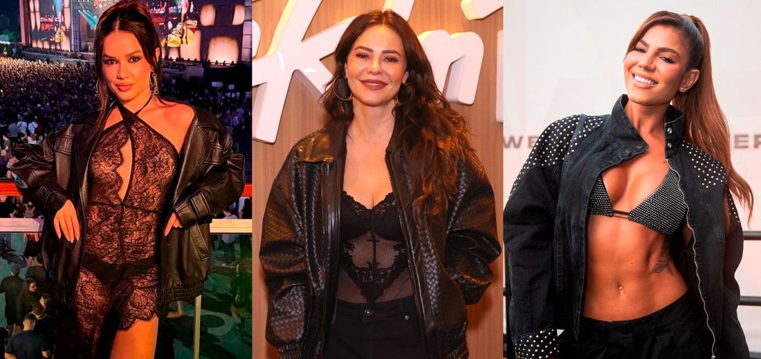 Recortes, fendas e transparências: celebridades ousam nos looks no 2º fim de semana do Rock in Rio