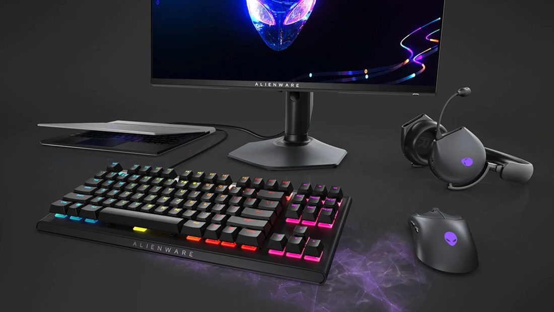 Acessórios Alienware que elevam a precisão no gameplay competitivo