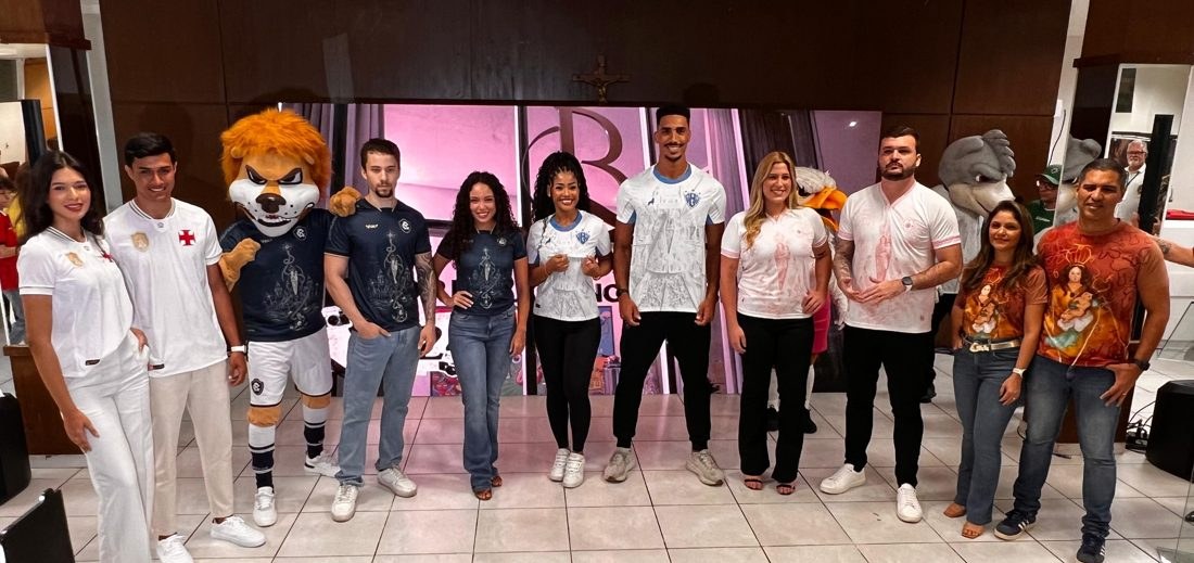 Clubs paraenses e Vasco lançam camisas oficiais do Círio 2026 com designs exclusivos