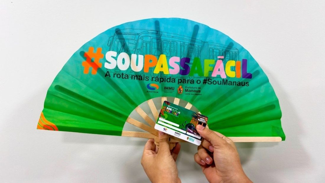 Sou Manaus 2026 lança cartão promocional com seis passagens de ônibus e pulseira; veja como adquirir