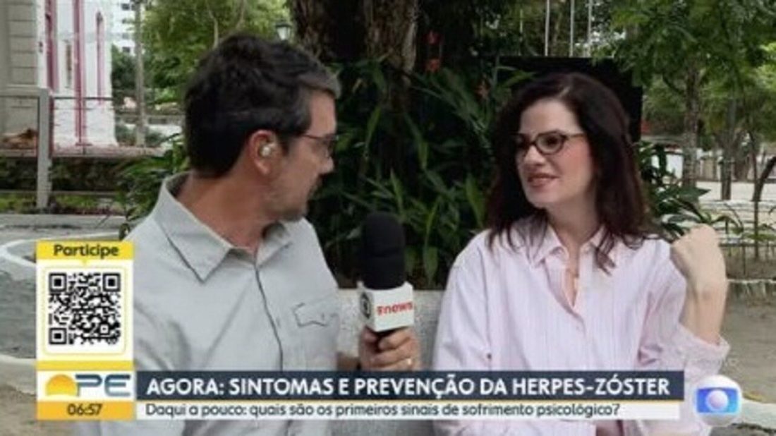 Herpes-zóster pode retornar e demanda atenção aos primeiros sinais, alerta dermatologista