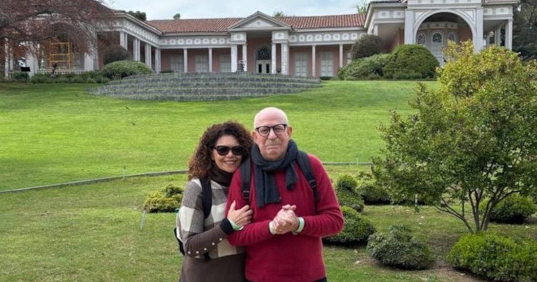 Renato Lombardi revela destino da viagem romântica à vinícola Concha y Toro e fãs elogiam casal