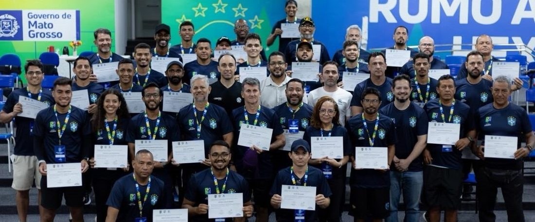 FMF, CBF e CONMEBOL realizam capacitação de 36 profissionais em preparação física no Mato Grosso