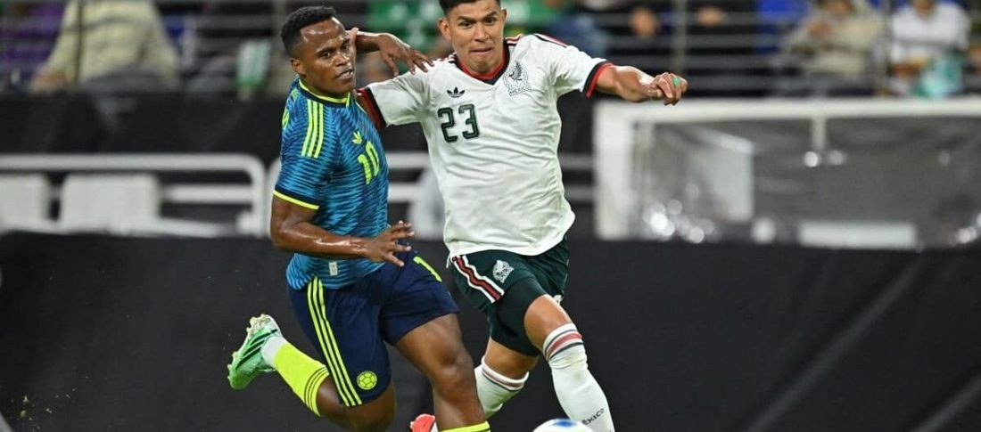 Jhon Arias veste a camisa 10 da Colômbia e gera debate após empate 1 a 1 com o México